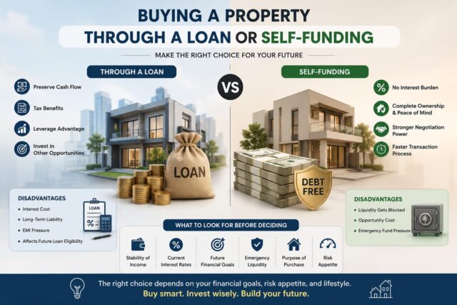 Buying Property Through a Home Loan vs Self-Funding: What’s the Smarter Choice?